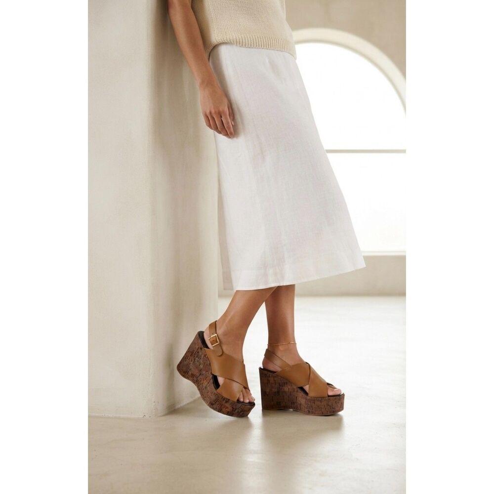 Tony Bianco Brown Heels Size 7M NIB New In Box Neutral Dress Shoes Elegant